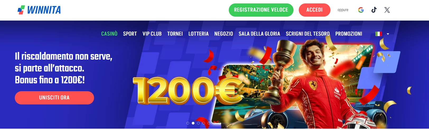Recensione Winnita Casino